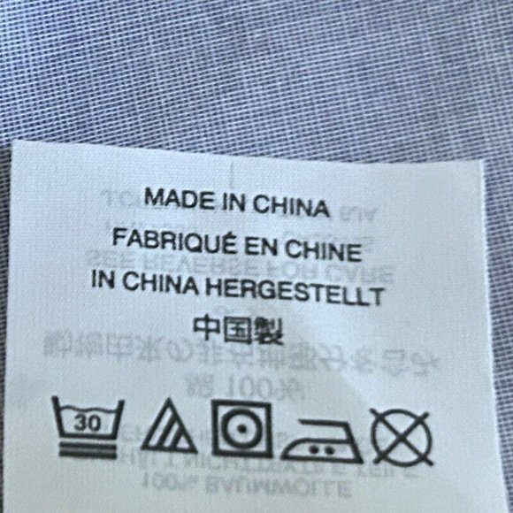 J CREW Womens Button Back Blouse Size 4 Light Blue Chambray Short Bell Sleeves - Picture 6 of 8